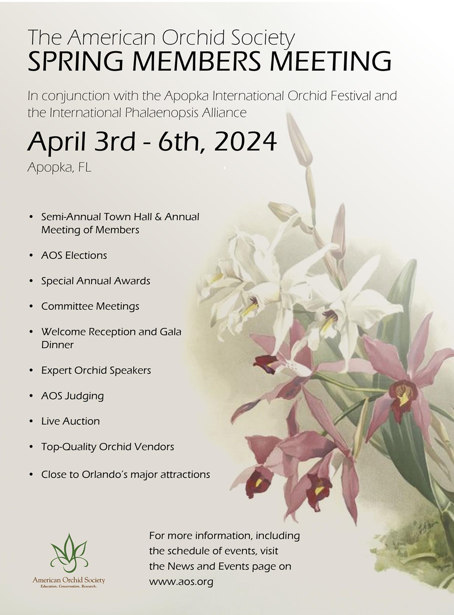 The Apopka International Spring Orchid Festival